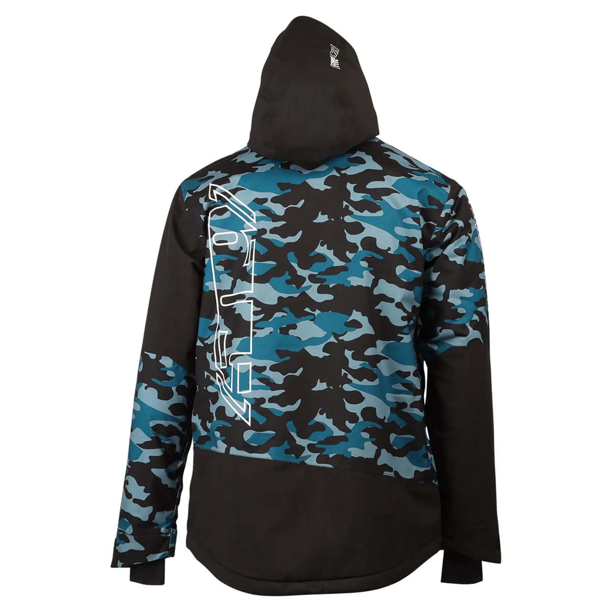 509 Forge Insulated Snowmobile Jacket Sharkskin Camo Blue