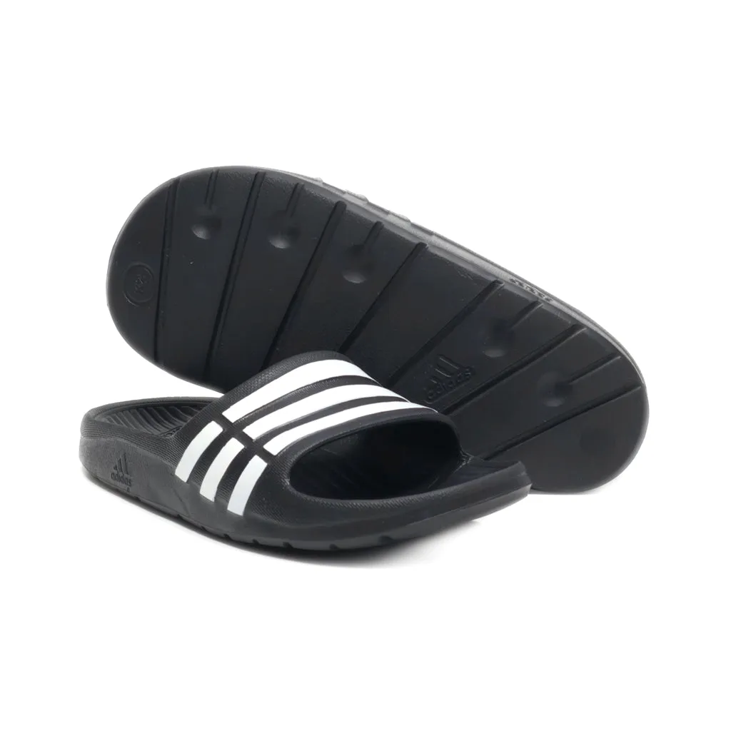 Adidas Slip-On Shoes Rubber Black Colour For Kids