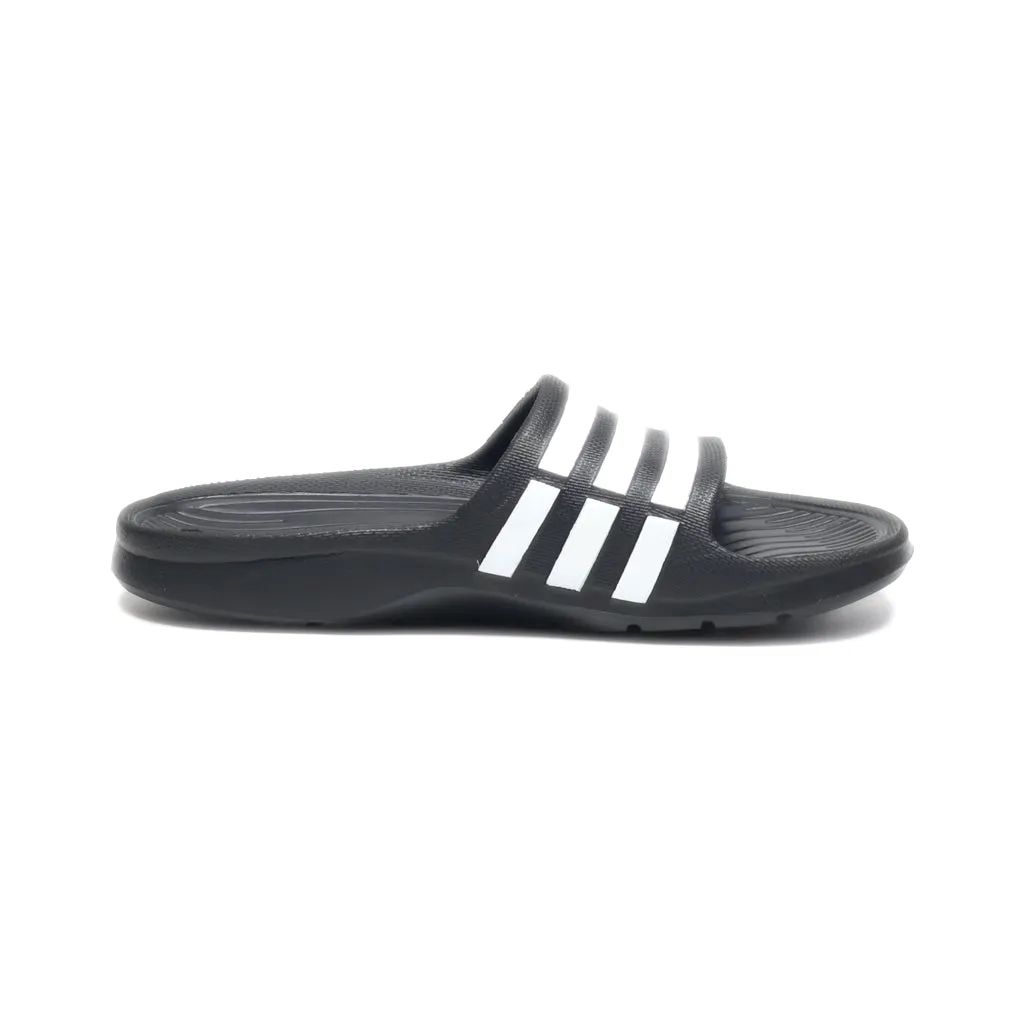 Adidas Slip-On Shoes Rubber Black Colour For Kids