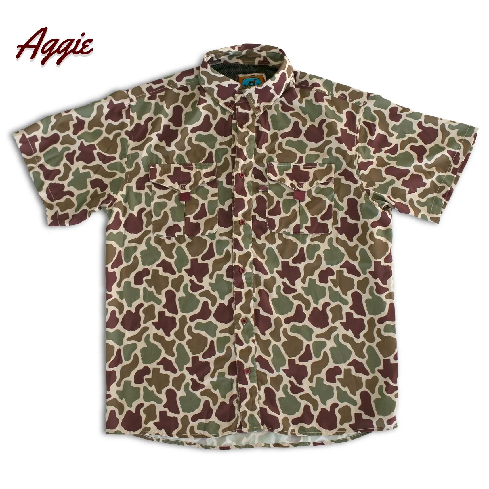 Aggie Camo - Frio Tech Shirt