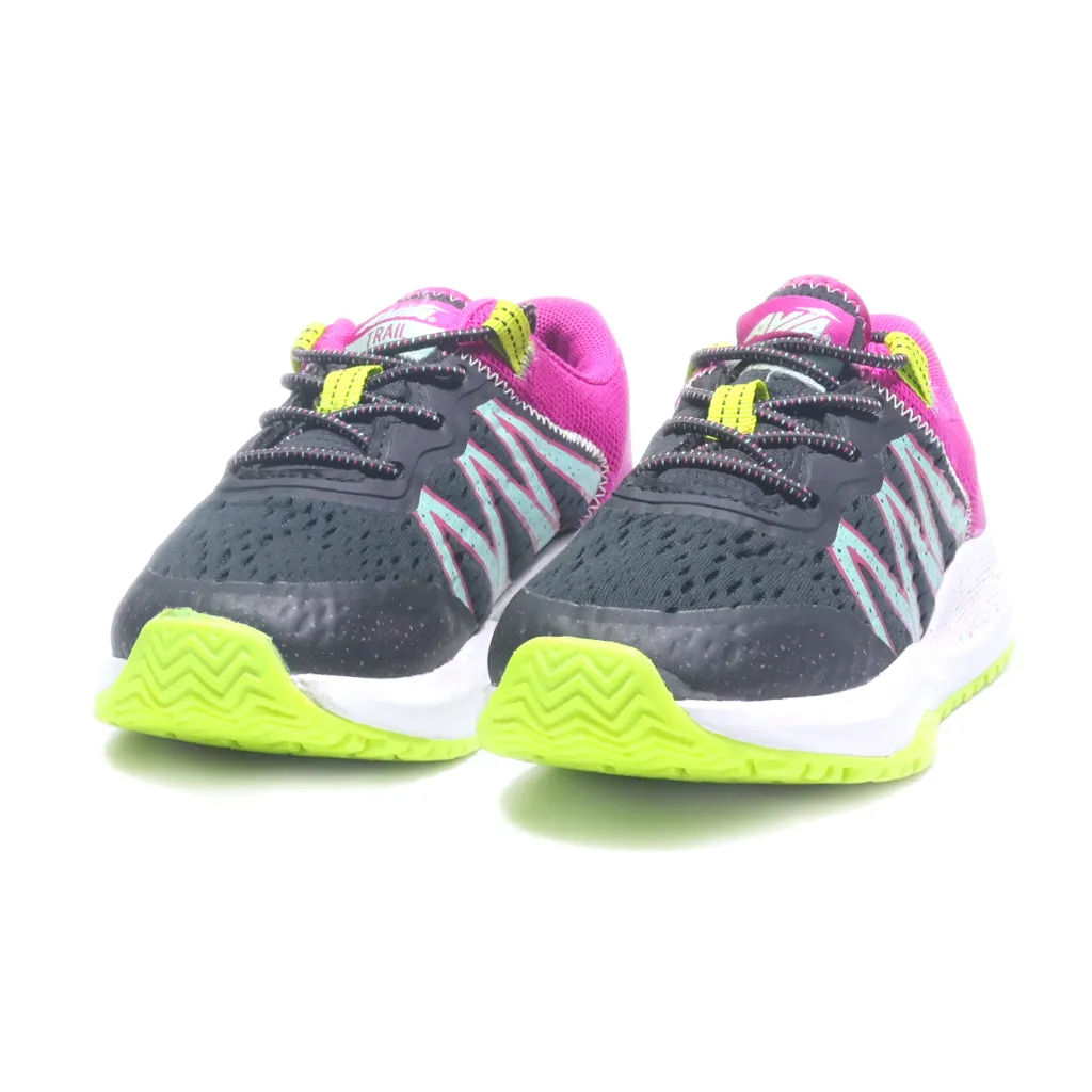 Avia Trail Sport Shoes Fabric Black Colour For Kids