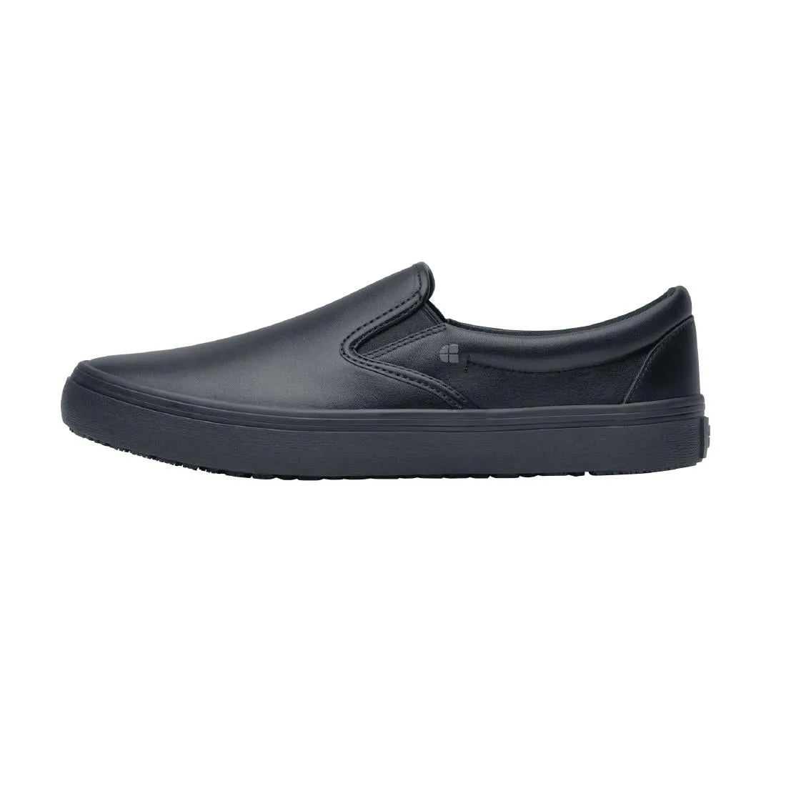 BA094-38 Shoes For Crews Merlin Slip-On Shoes Black Size 38