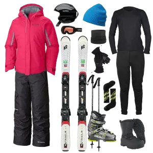 Columbia The Works Package w/ Pants - Girl's Ski