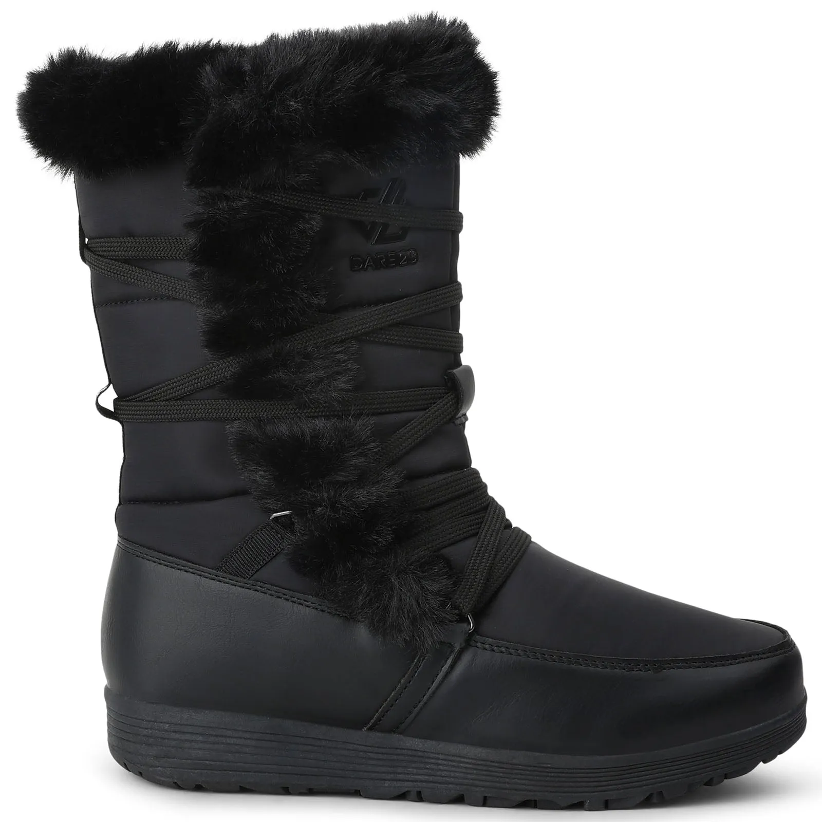 Dare 2b Womens Valdare Faux Fur Snow Boots - Black