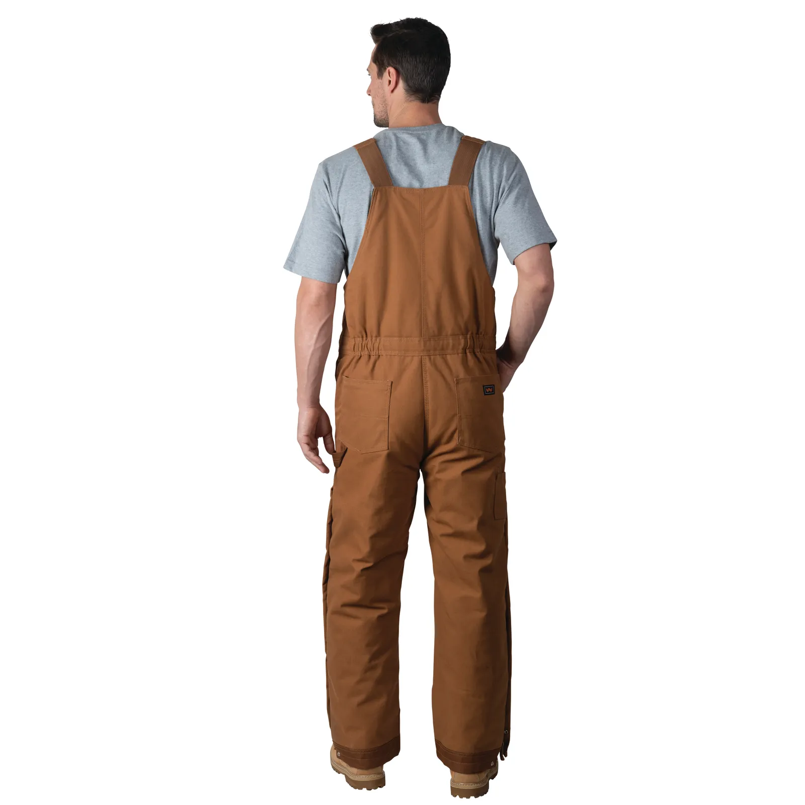 Frost DWR Insulated Duck Work Bib Overall By Walls