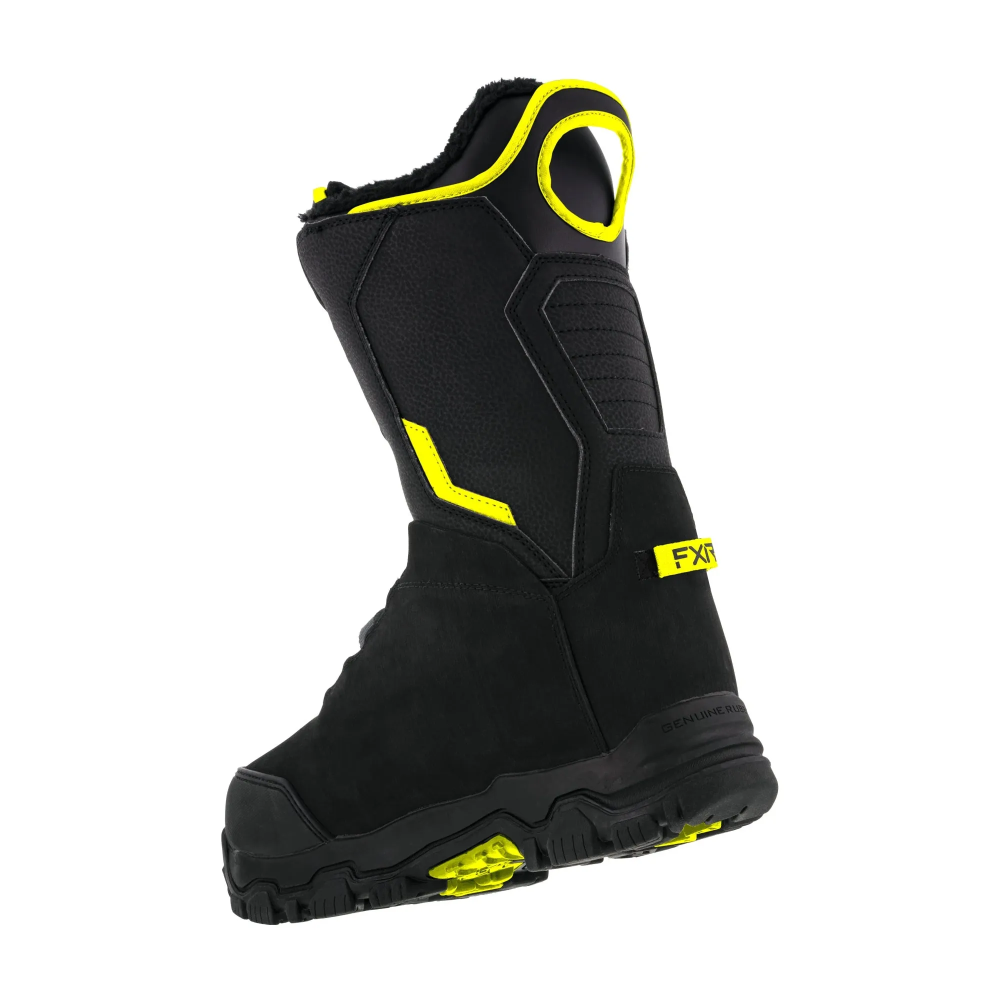 FXR Helium Boa Snowmobile Boots Black/Hi-Vis