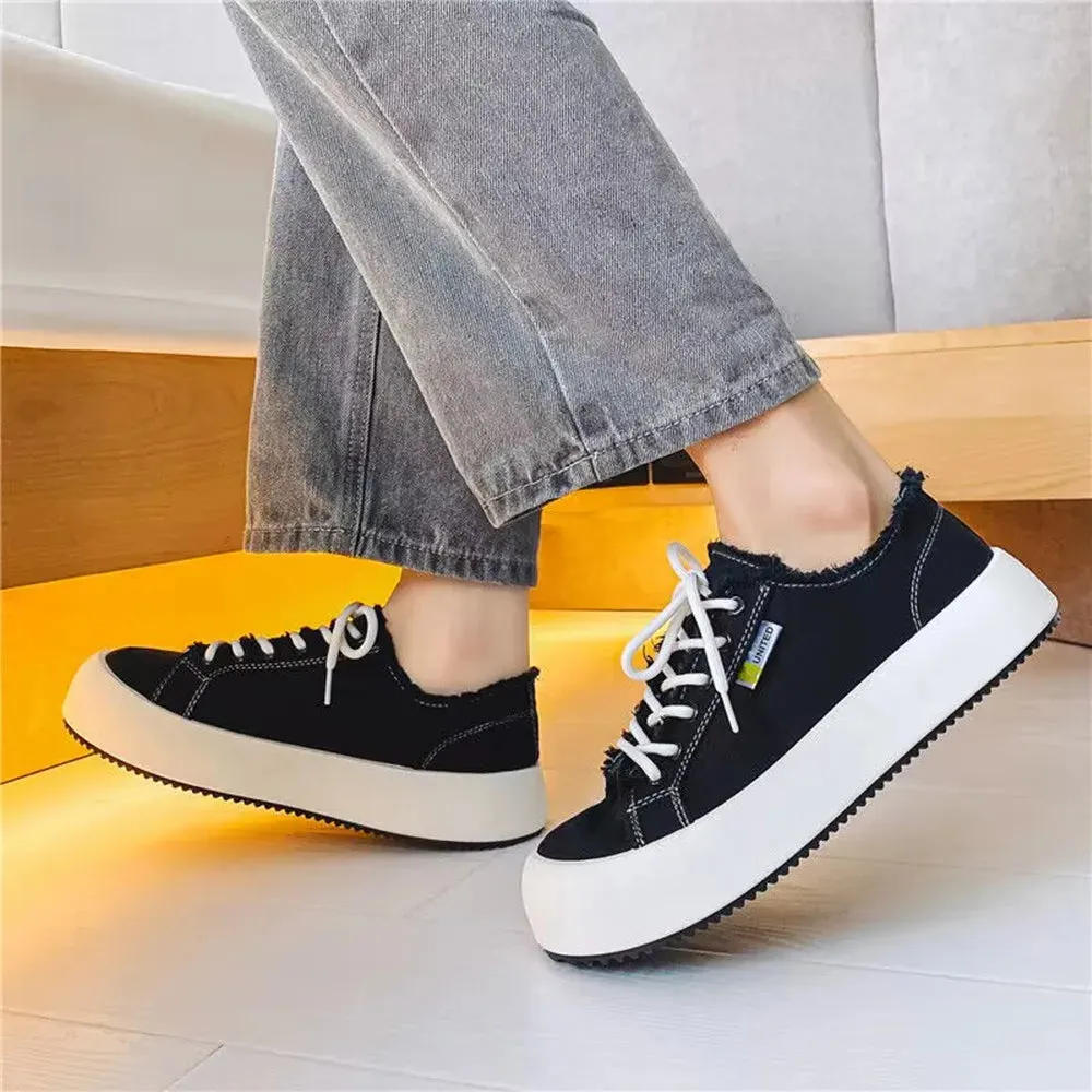 Hnzxzm Men's Canvas Shoes Men Chunky Sneakers Classic Skateboard Shoes Male Low Top Vulcanized Shoes Mens Outdoor Walking Footwear