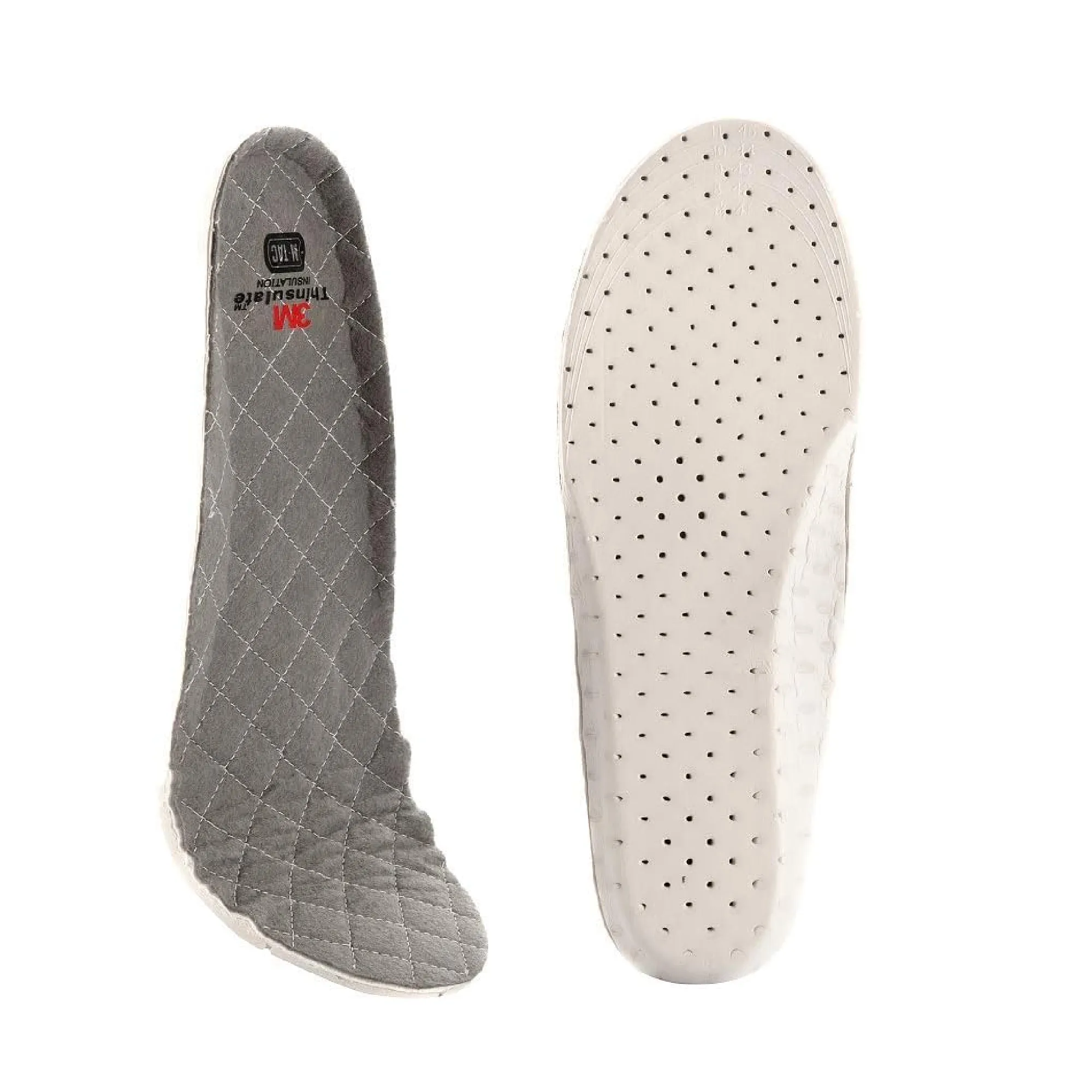 M-Tac Winter Insoles for Men - Warm Insulating Thinsulate & Soft EVA Foam Layer - Thermal Feet Inserts (Size 8-12)