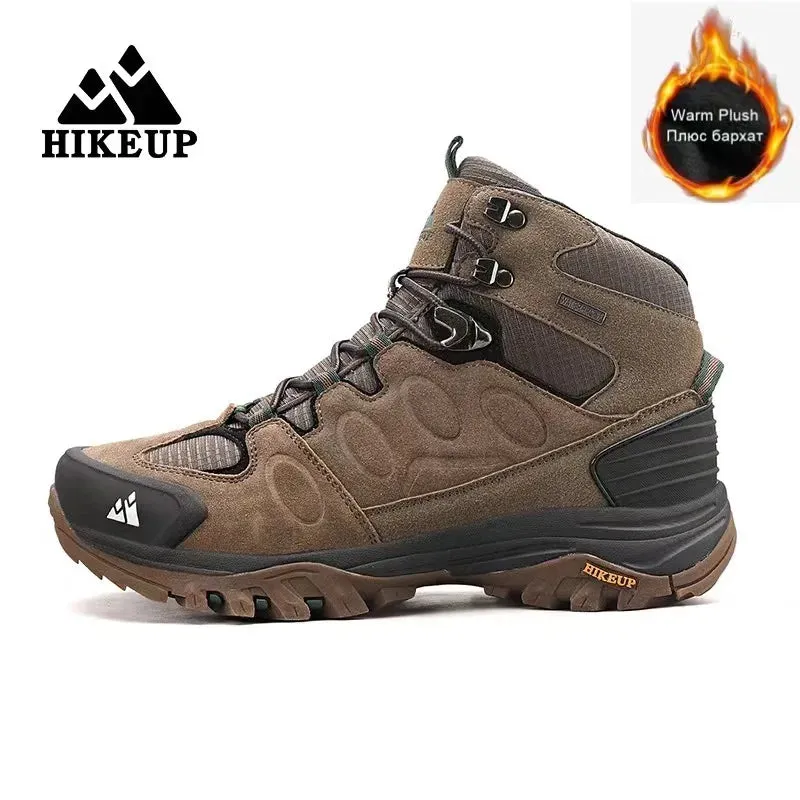 Men's High Top Suede Waterproof Boots