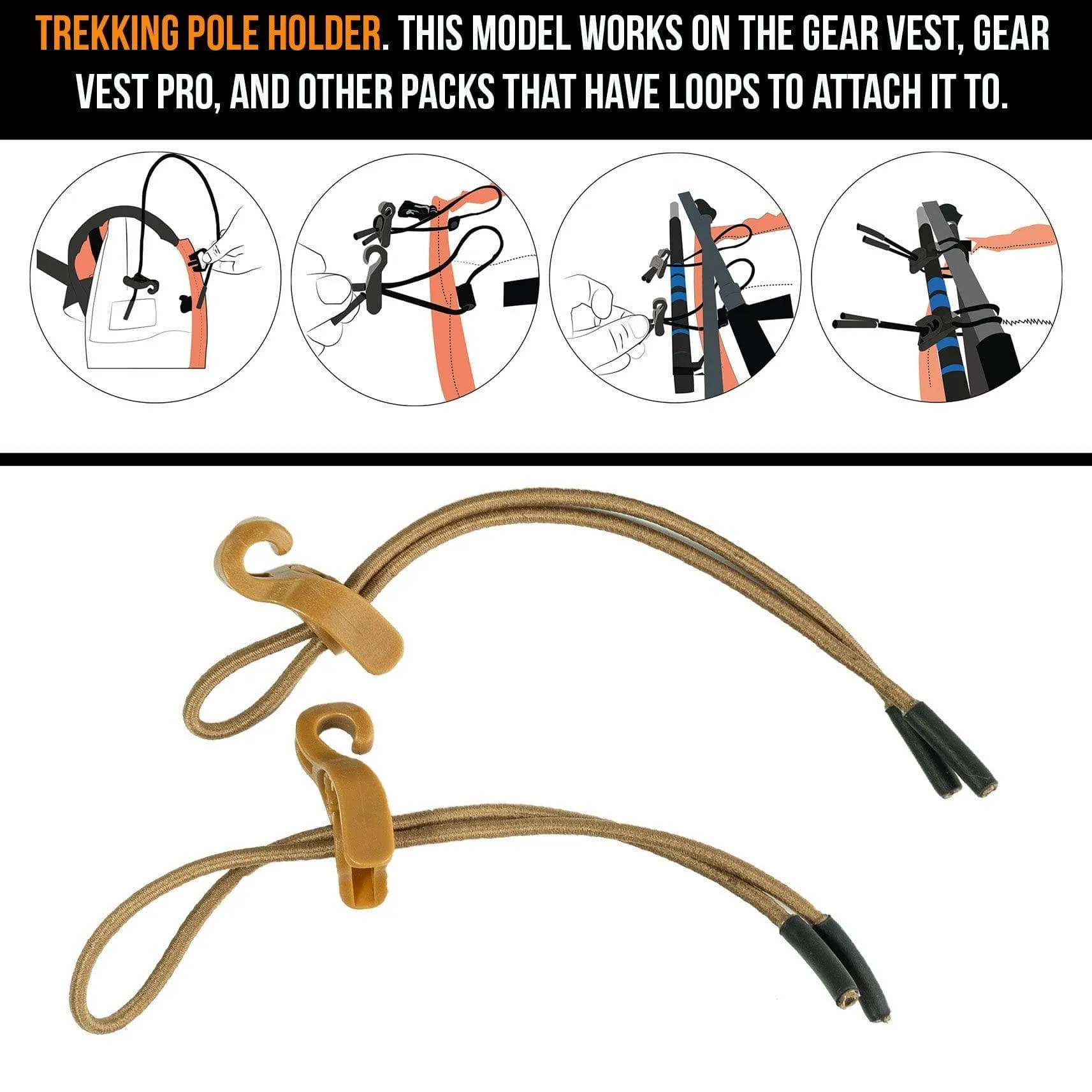 Multi Use Trekking Pole Hardware