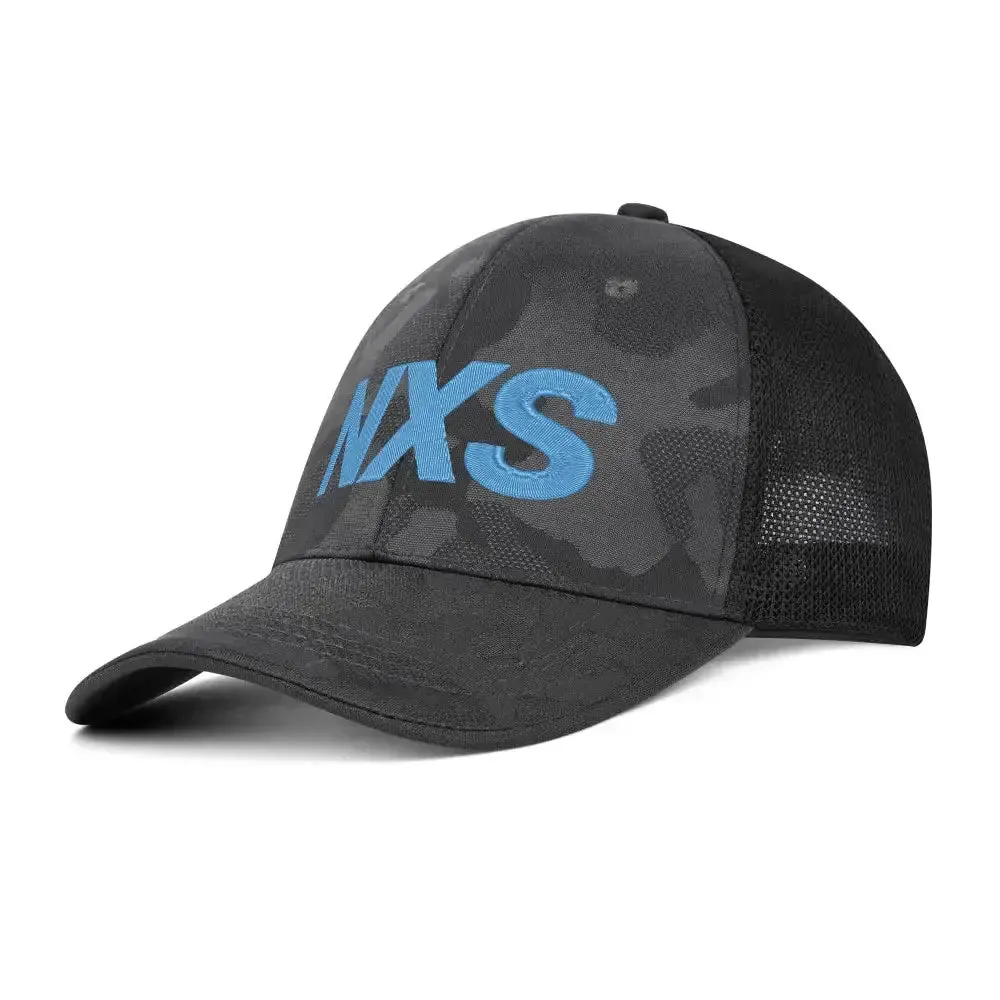 Nexellus mesh sports camo trucker hat