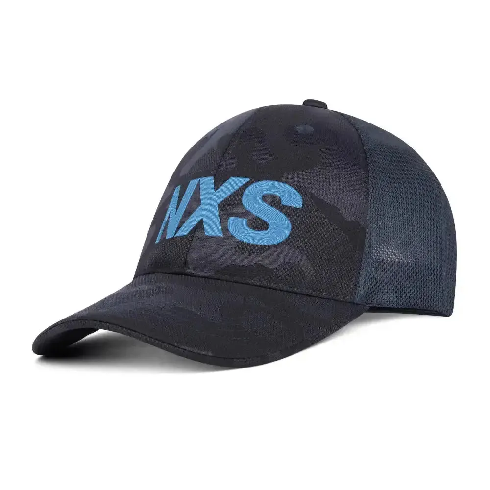 Nexellus mesh sports camo trucker hat