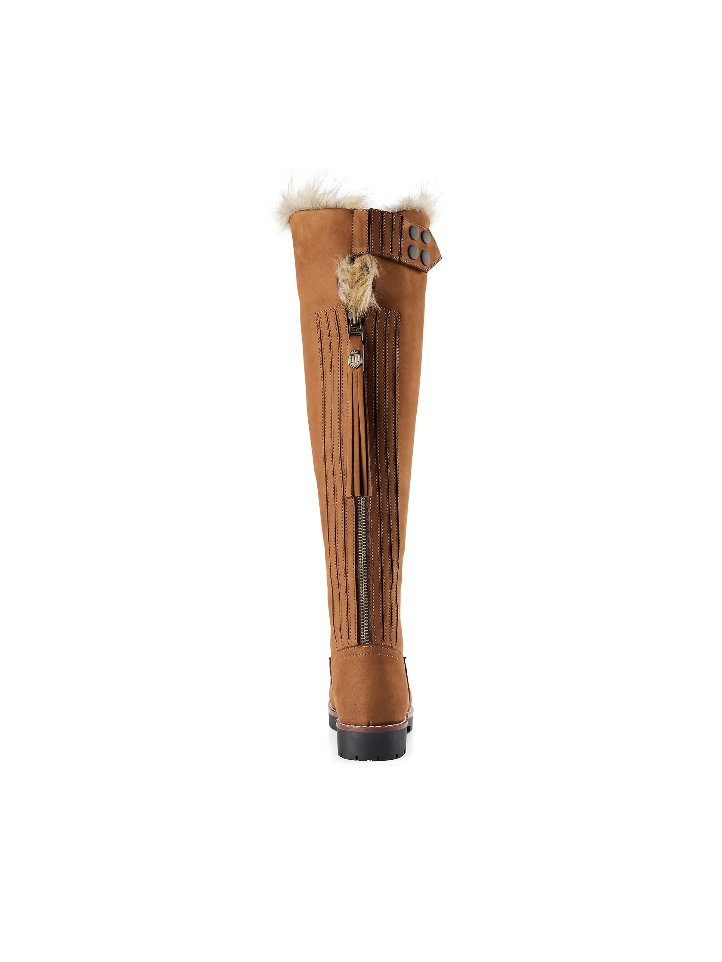 Over Knee Verbier (Tan) - Nubuck Boot