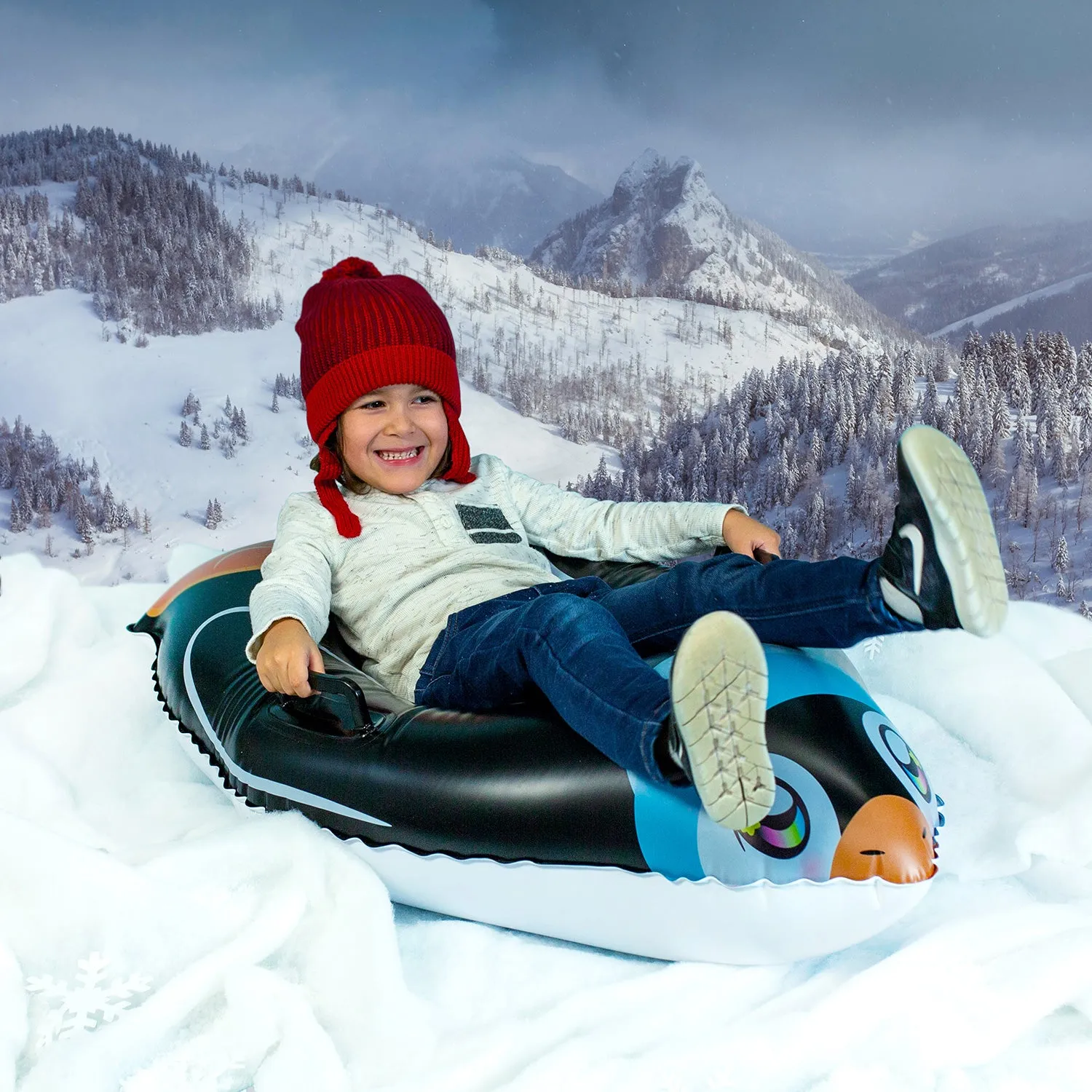 Penguin Snow Sled