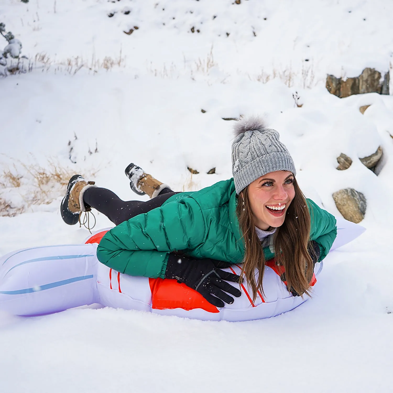 Peppermint Snow Tube