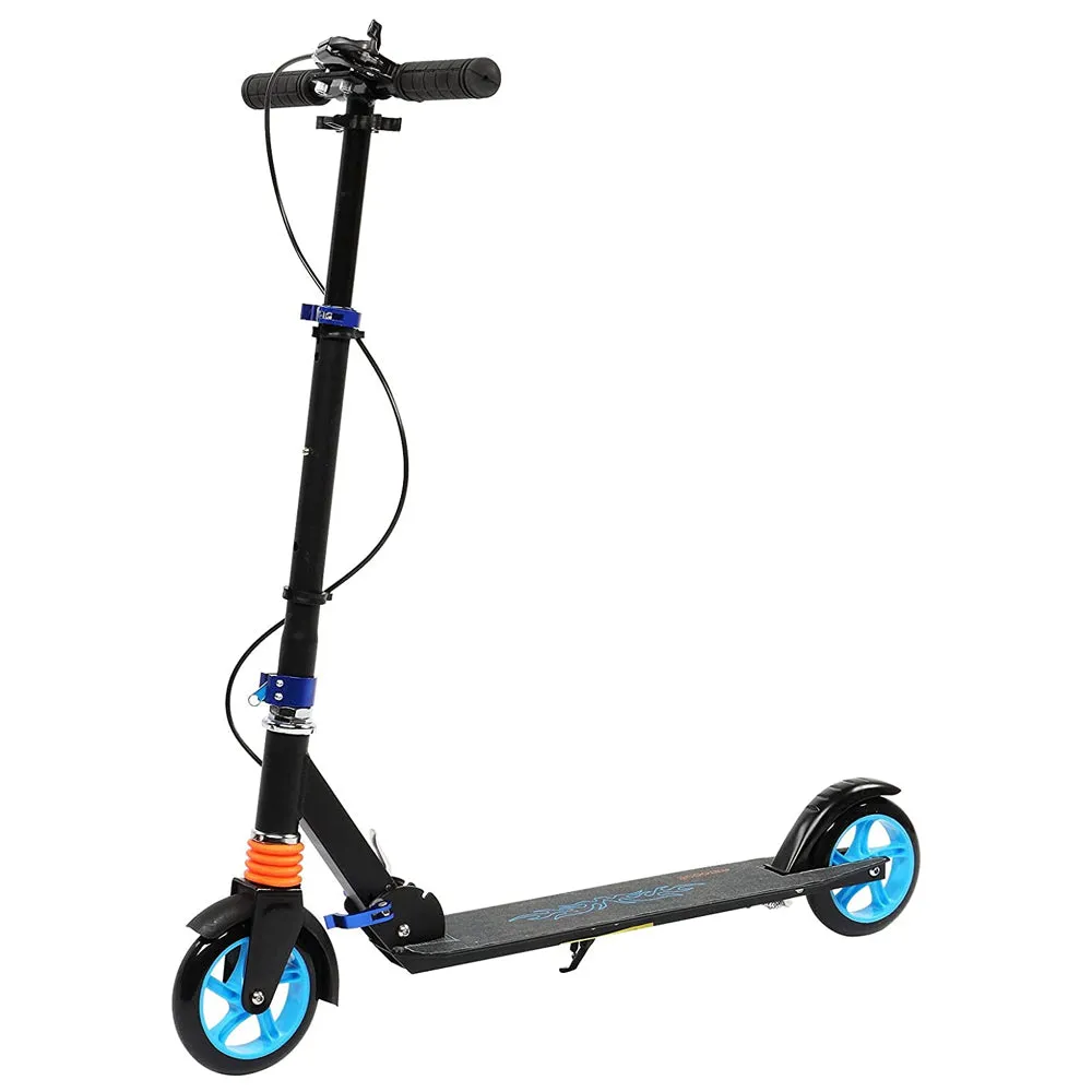 Scooter For Adult Teens 3 Height Adjustable Easy Folding Blue