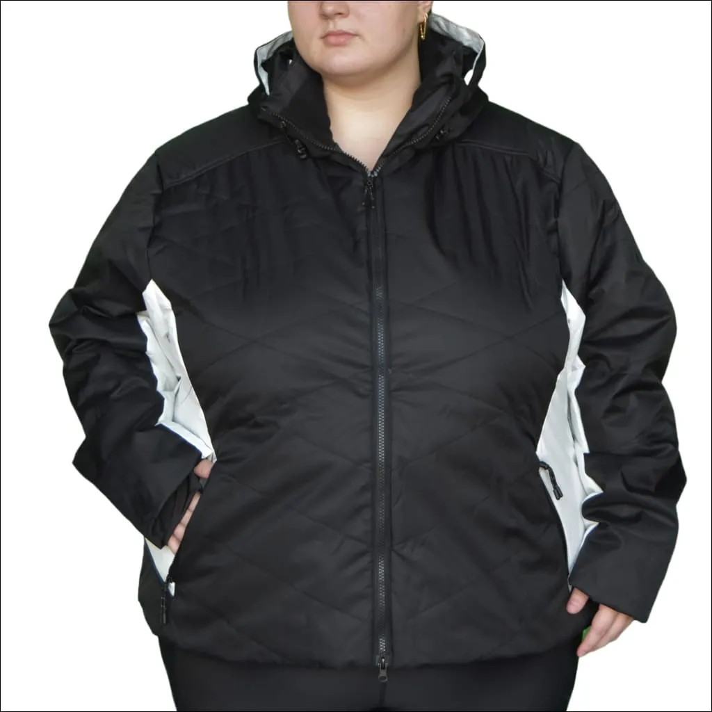 Snow Country Outerwear Women’s Plus Size 1X-6X Gemini Insulated Winter Snow Ski Jacket Coat