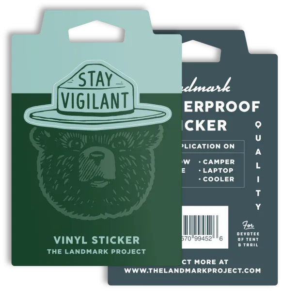 Stay Vigilant Sticker