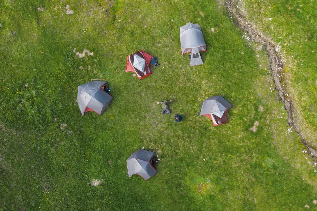 Tente dôme de trekking - 3 places - MT900