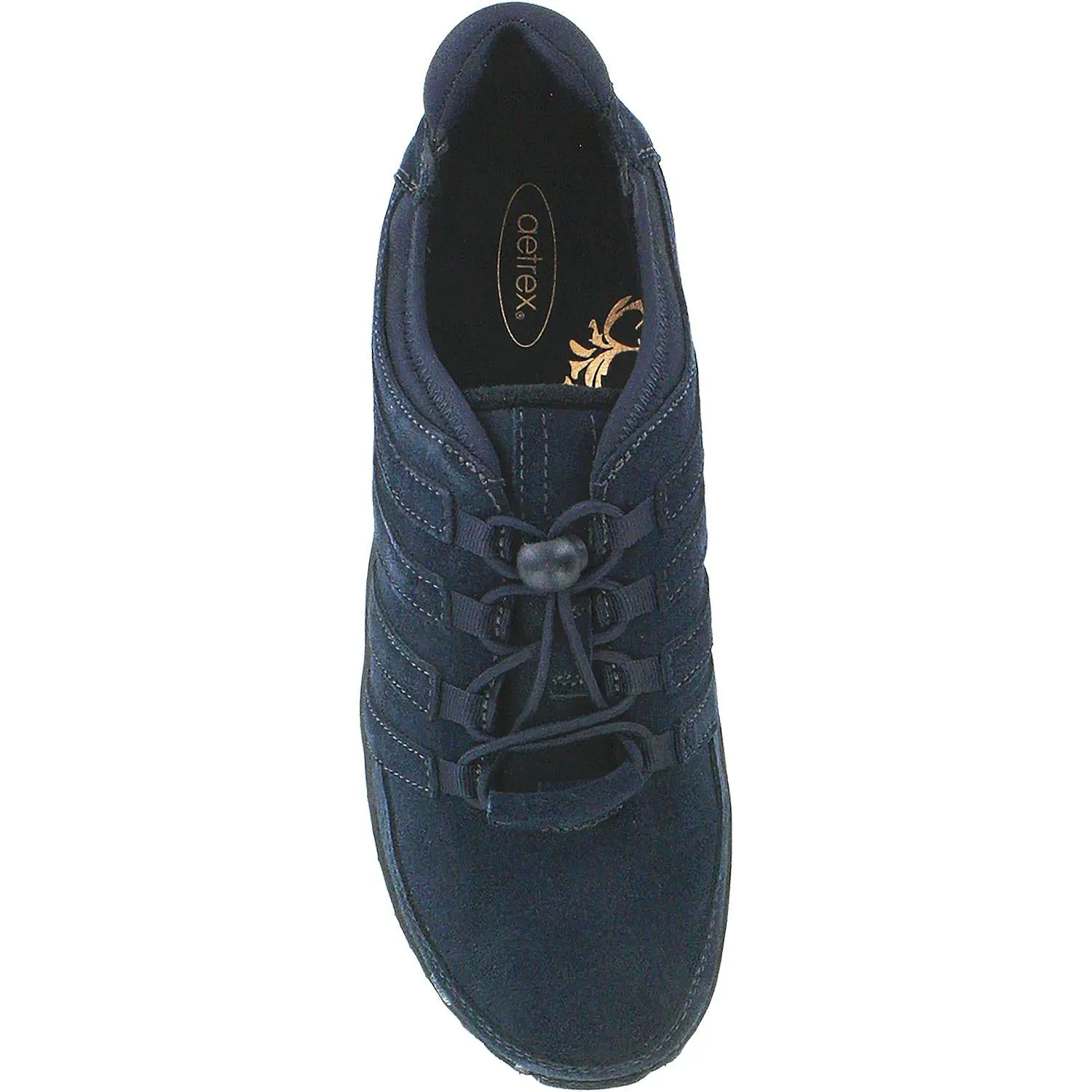 Women's Aetrex Laney Navy Suede